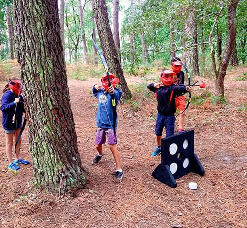 Activités terrestre : Battle Archery, Parcours d'orientation, chasse au trésor...