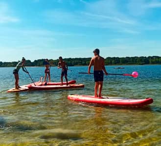 Sup polo sur le Bassin d'Arcachon