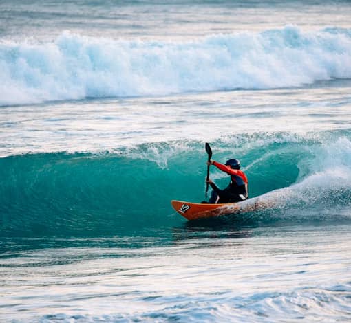 Initiation et cours de waveski sur le Bassin d'Arcachon et Biscarosse