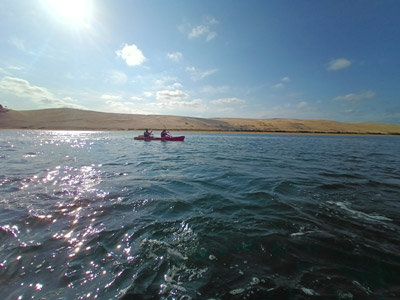 balade en kayak banc d'arguin et dune du pilat