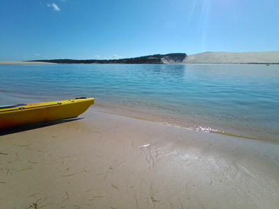 Randonnée kayak dune du Pilat et banc d'arguin