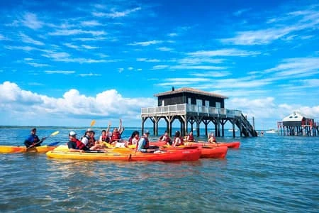 excursion canoe kayak bassin d'arcachon