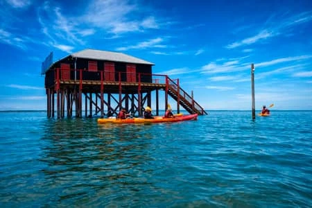 location canoe kayak bassin d'arcachon