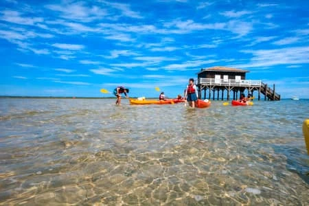 randonnée canoe kayak bassin d'arcachon