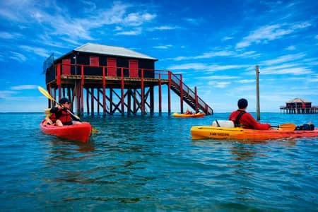 balade canoe kayak bassin d'arcachon